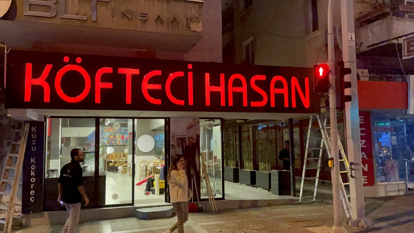 Neon Kutu Harf – Köfteci Hasan