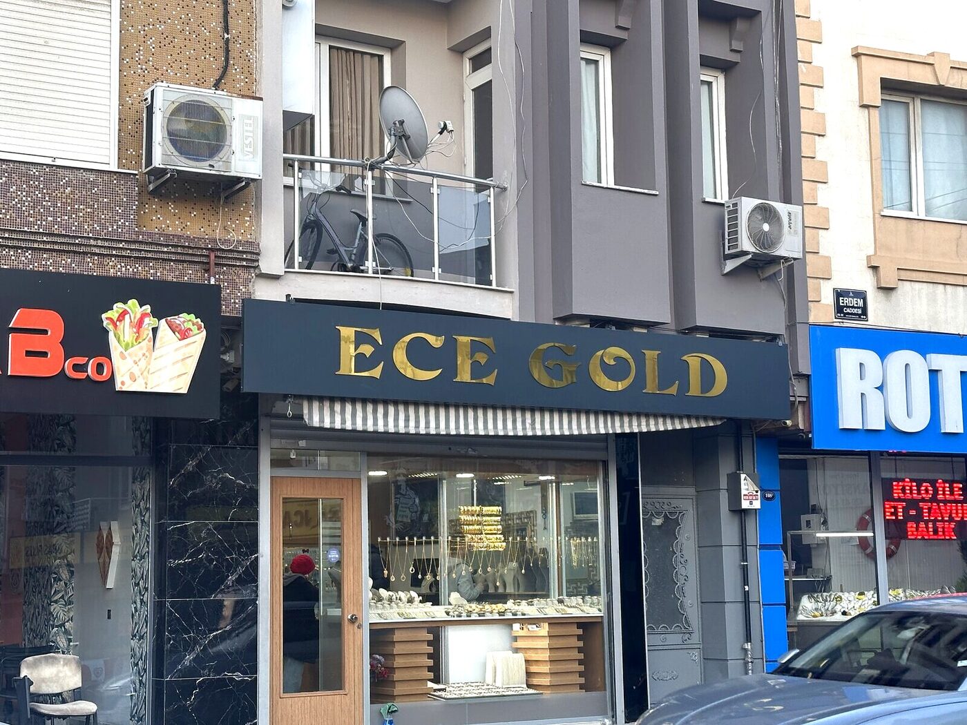Ece Gold Kuyumcu kutu harf cephe tabela - GCM Nova