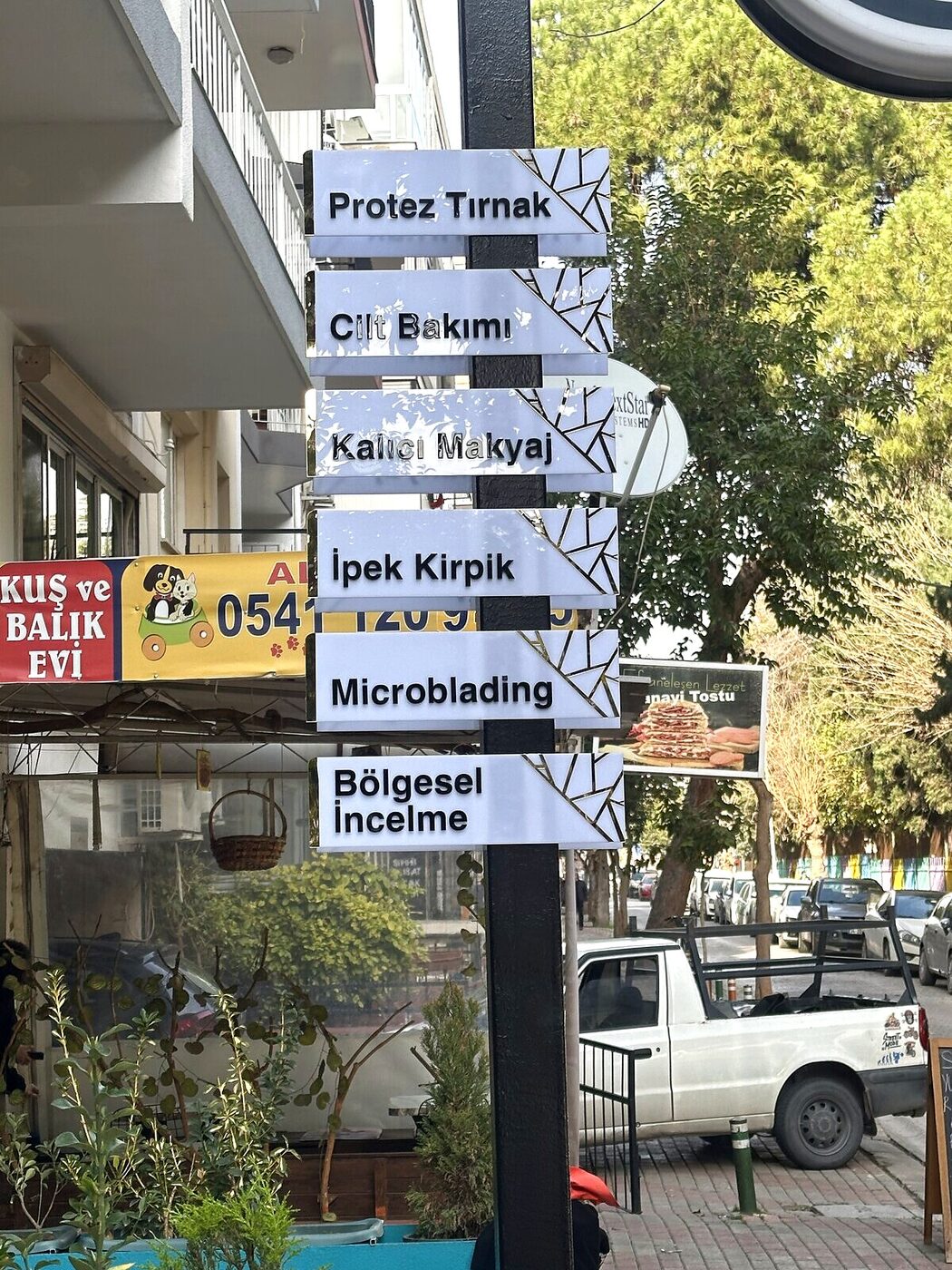 Çoklu işletme yönlendirme tabelası - GCM Nova